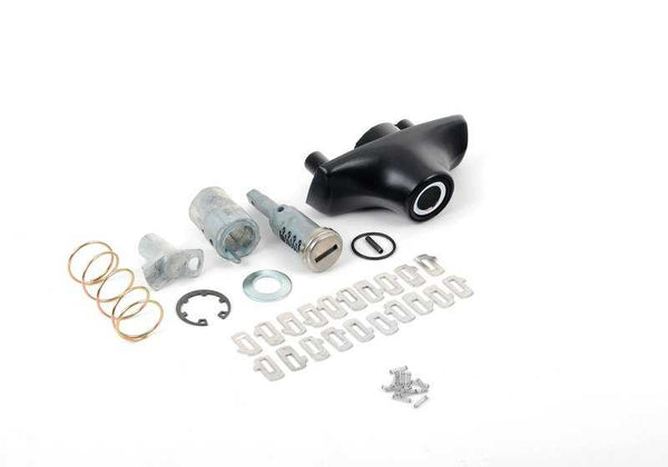 Kit de reparación de bombín de cerradura OEM 51249061876 para BMW E30. Original BMW.