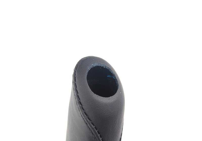 Empuñadura freno mano cuero OEM 34407846803 para BMW F20, F21, F22, F23, F87, F30, F31, F34, F35, F80, F32, F33, F36, F82, F83. Solo modelos con volante M (S710A). Original BMW.