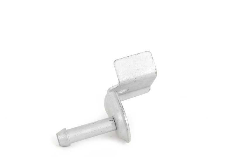 Placa de soporte del escape OEM 18307526194 para BMW E60, E61, E63, E64. Original BMW.
