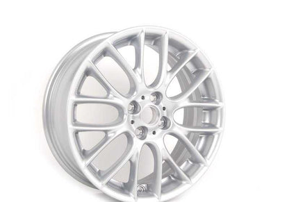 Llanta de aleación JCW Cross Spoke Challenge R112 OEM 36116784130 para MINI R50, R53, R56, R59, R52, R57, R55, R58. Original MINI.