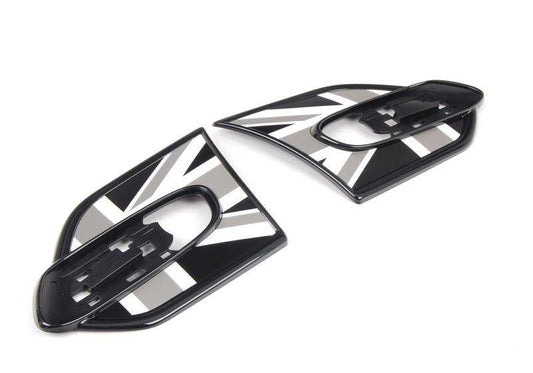 Moldura lateral Black Jack OEM 51142347947 para MINI F55, F56, F56 BEV, F57. Original MINI.