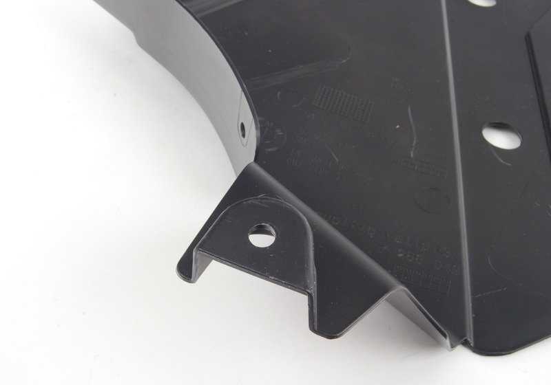Cubierta inferior lateral izquierda OEM 51757258049 para BMW F30, F30N, F31, F31N, F34, F35, F32, F32N, F33, F33N, F36, F36N. Original BMW.