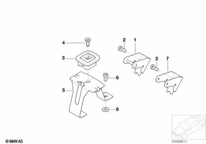 Arandela para BMW Serie 3 E21, E30, E46, Serie 5 E12, E28, E34, E39, Serie 6 E24, Serie 7 E23, E32, E38, E65, E66, Serie 8 E31, X5 E53, Z4 E85, E86 (OEM 07147201571). Original BMW