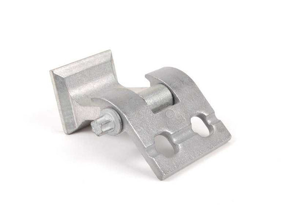 Bisagra de puerta trasera superior izquierda OEM 41527046051 para BMW E87, E90, E91. Original BMW.