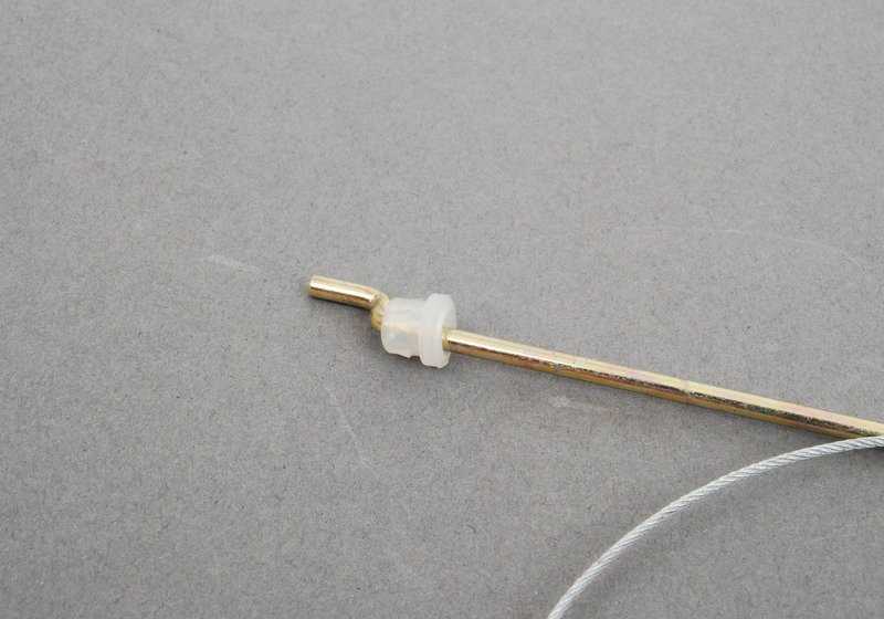 Cable de ajuste de asiento OEM 52108106309 para BMW Serie 3 E30, 318i, 320i... y más. Original BMW.