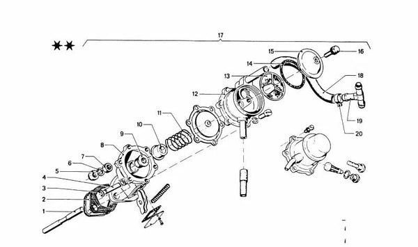 Arandela de estanqueidad OEM 13118685556 para BMW E21. Original BMW.