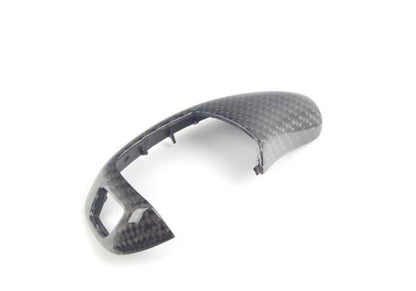 Embellecedor palanca cambio carbono M Performance OEM 61312250699 para BMW F07, F10, F11, F01, F02, F04 con cambio automático. Mejora estética interior con logo M. Original BMW.