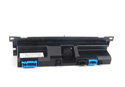 Panel de control climatizador automático OEM 64116953185 para BMW Serie 7 E65 {730d, 730i, 735i, 740d, 745i} (2001–2005). Color Dark Silver. Original BMW.