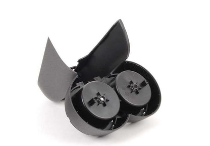 Base trasera portavasos OEM 51169812555 para MINI R60 {Cooper, Cooper ALL4, Cooper D} (2010-2016) con cambio manual o automático y tracción delantera o total. Original MINI.