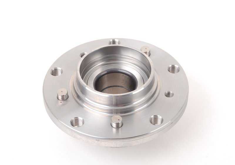 Moyú de rueda con rodamiento delantero OEM 31222229501 para BMW E46, E85, E86. Original BMW.