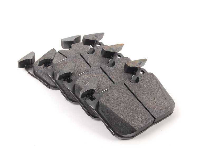Juego de pastillas de freno OEM 34112284969 para BMW F87, F80, F82, F83. Original BMW.