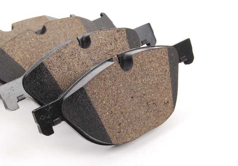 Kit de reparación pastillas freno sin asbesto OEM 34116851269 para BMW F07, F10, F11, F06, F12, F13, F01, F02, F04. Original BMW.