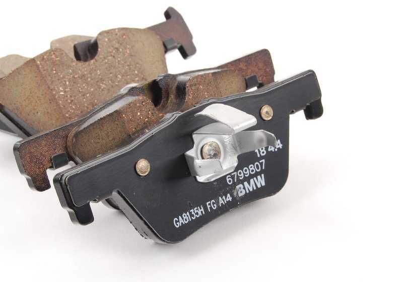 Juego de Pastillas de Freno sin Amianto para BMW Serie 2 F22N, F23N, Serie 3 F34N (OEM 34206873094). Original BMW