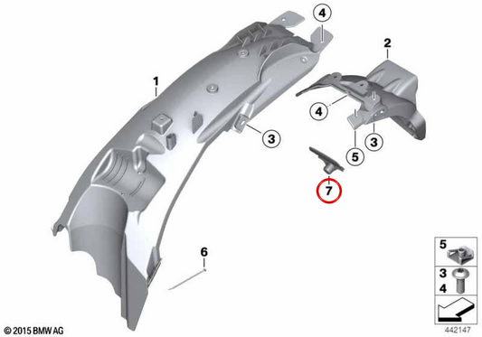Rücklicht OEM 63267691393 für BMW HP2 Enduro, HP2 Megamoto Motorräder. Original BMW Motorrad.