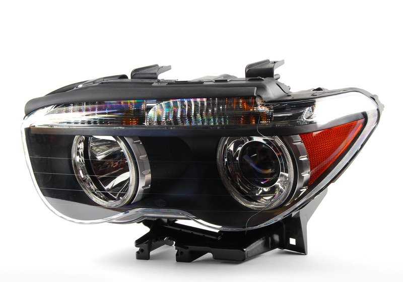 Farozinhos de xenônio esquerdo, branco piscando para BMW E65, E66 (OEM 63127165455). BMW original