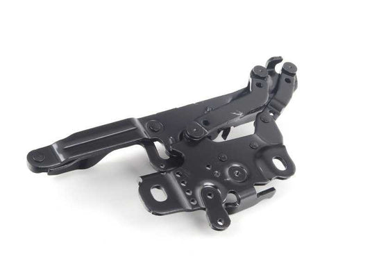 Front Hood Hinge Left for BMW 1 Series F20, F21, 2 Series F22, F23, F87, 3 Series F30, F31, F34, F35, 4 Series F32, F33, F36, F82, F83 (OEM 41617286343). Original BMW