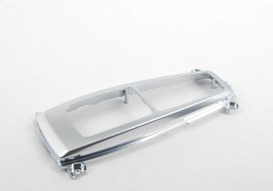 Embellecedor palanca de cambios OEM 61316975467 para BMW E70, E71, E72. Compatible con X5 3.0d, 3.0sd, 3.0si, 4.8i, X5M. Original BMW.
