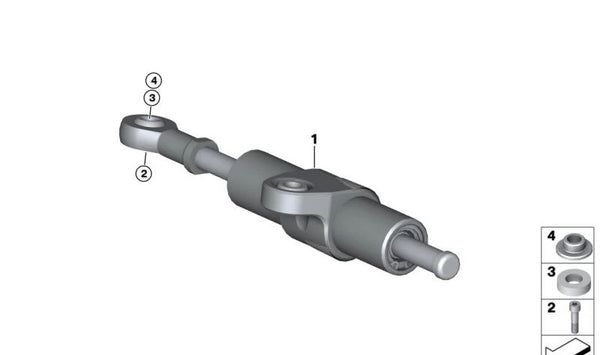 Casquillo de unión OEM 32768551612 para BMW Motorrad R3, R nineT, R nineT Pure, R nineT Racer, R nineT Scrambler, R nineT Urban G/S, 3/20, 327. Original BMW Motorrad.