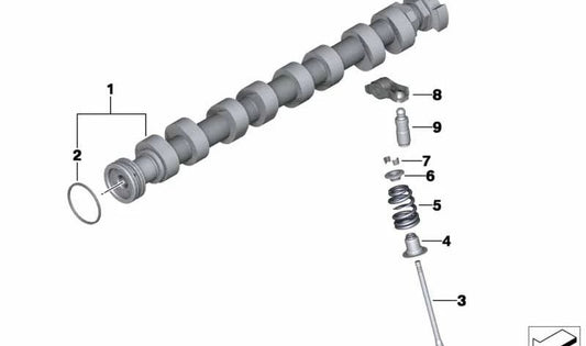 Taqué hidráulico OEM 11337549633 para MINI R55, R56, R57, R58, R59, R60, R61 y BMW F20, F21, F30, F31. Original MINI y BMW.