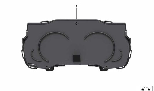 Tela de instrumento multifuncional para BMW G30, G31, G38, G32 (OEM 62109442428). BMW original.