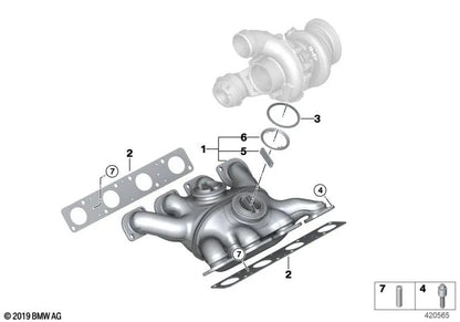 Soporte de alambre para BMW E70, E71 (OEM 11627589107). Original BMW