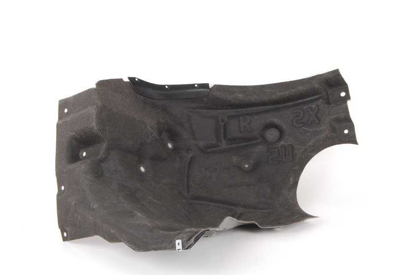 Cubierta interior paso de rueda delantera derecha OEM 51717356824 para BMW F22, F22N, F23, F23N. Original BMW.