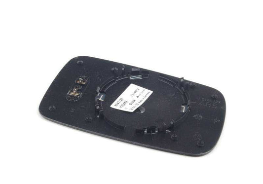Cristal espejo con calefacción plano derecho OEM 51168247128 para BMW E46, E65, E66. Original BMW.