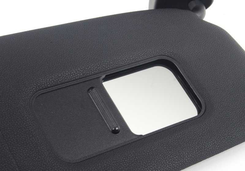 Parasol derecho con espejo OEM 51167252484 para BMW E82. Original BMW.