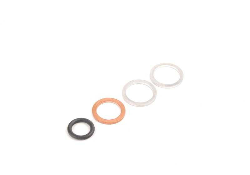 Juego de juntas para cárter de motor OEM 11117511529 para BMW E81, E82, E87, E88, E46, E90, E91, E92, E93, E60, E61, E84, E83, E85. Producto original BMW.