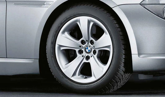 117 OEM style alloy tire 36116758776 for BMW E63, E63N, E64, E64N. Original BMW.