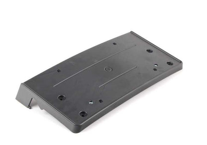License plate holder for BMW X1 E84 (OEM 51118038046). Genuine BMW.