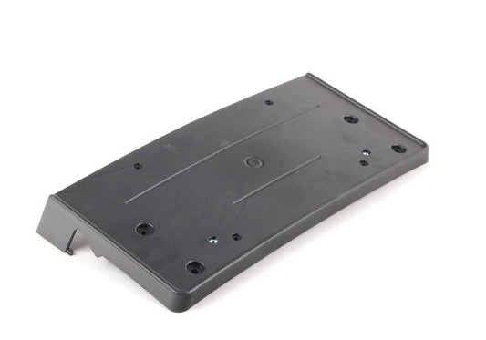 License plate holder for BMW X1 E84 (OEM 51118038046). Genuine BMW.