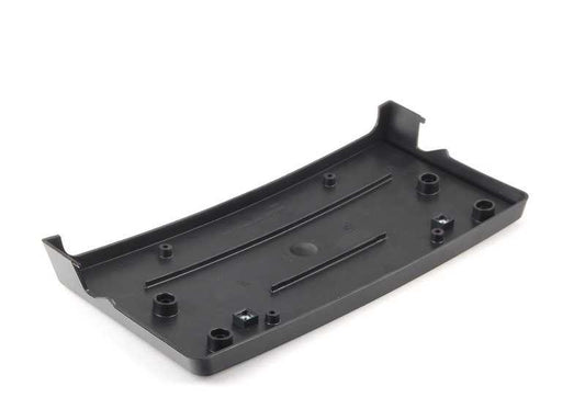 License plate holder for BMW X1 E84 (OEM 51118038046). Genuine BMW.
