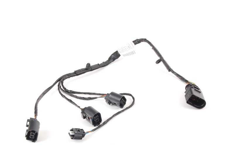 Wiring harness for windshield washer reservoir OEM 61129115107 for BMW E70, E71. Original BMW.