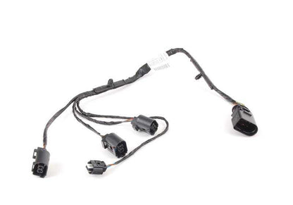 Wiring harness for windshield washer reservoir OEM 61129115107 for BMW E70, E71. Original BMW.