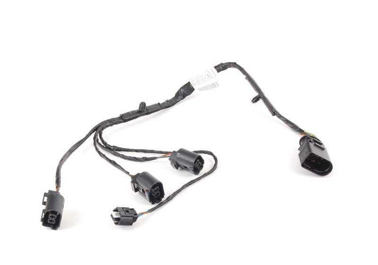 Wiring harness for windshield washer reservoir OEM 61129115107 for BMW E70, E71. Original BMW.