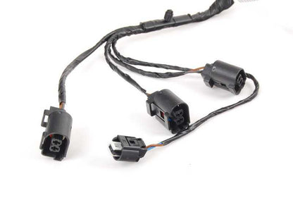 Wiring harness for windshield washer reservoir OEM 61129115107 for BMW E70, E71. Original BMW.