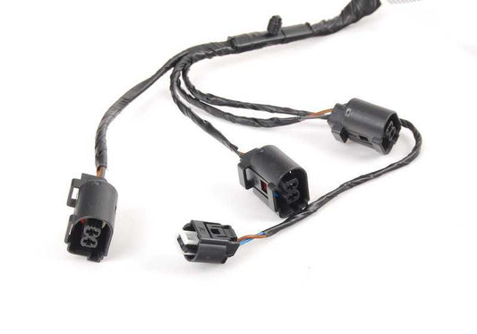 Wiring harness for windshield washer reservoir OEM 61129115107 for BMW E70, E71. Original BMW.