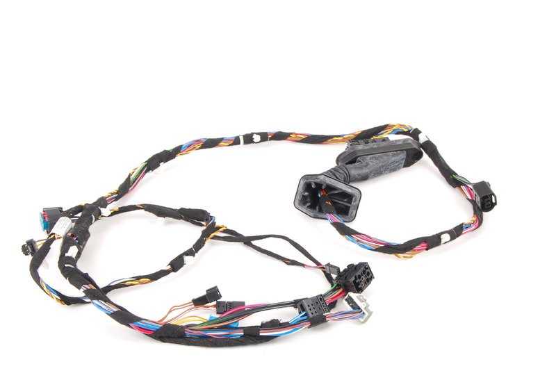 Mazo de cables puerta delantera OEM 61126923511 para BMW X5 E53 (todos los modelos: 3.0d, 3.0i, cambio manual y automático, 2001–2006). Original BMW.
