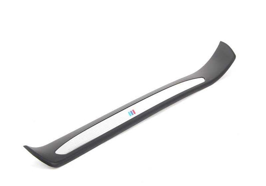Moldura M estribo delantero izquierdo OEM 51477898817 para BMW M5 E60, E61. Original BMW.