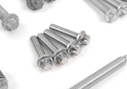 Aluminiumschraube für den OEM -Kurbelgehäuse 11110426590 für BMW 1 Serie (E81, E82, E87, E88), Serie 3 (E90, E91, E92, E93), Serie 5 (E60, E61, F10, F11), Serie 6 (E63 , E64), Serie 7 (E65, E66, F01, F02), X1 (E84), X3 (E83, F25), X5 (E70), Z4