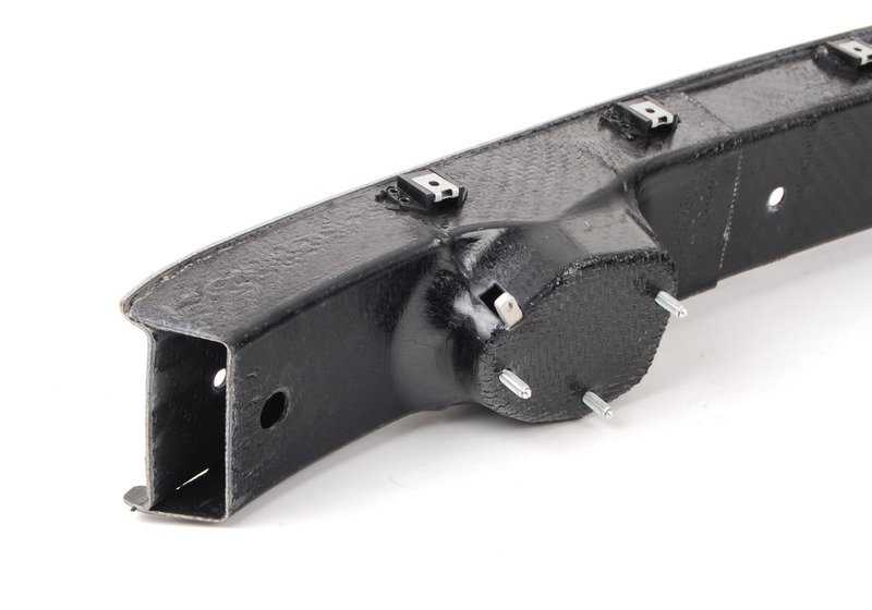 Soporte trasero parachoques ligero OEM 51127894853 para BMW E46. Pieza original BMW.