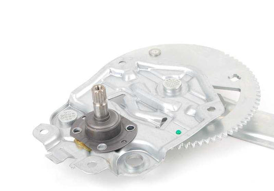 Elevalunas trasero izquierdo OEM 51348227347 para BMW E36 {316i CA11, CA12, CA21, CA22, CA71, CA72, CA81, CA82, CE11, CE12}. Original BMW.