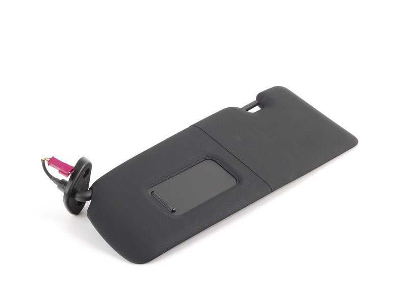 Parasol con espejo izquierdo OEM 51167252483 para BMW E82. Original BMW.