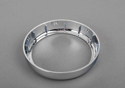 Anillo embellecedor cromado para fuelle de cambio OEM 51167131186 para MINI R50, R52, R53 (2000–2006). Original MINI.