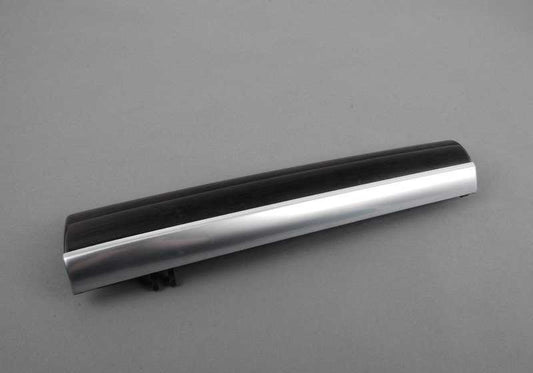 Tapa inferior guantera OEM 51459210998 para BMW X5 E70, E70N y BMW X6 E71, E72. Acabado en bambú oscuro. Original BMW.