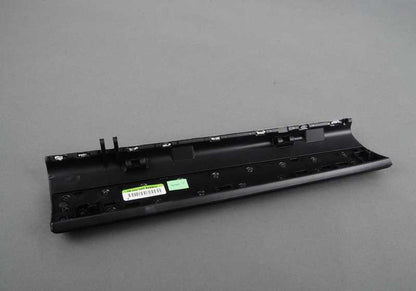 Tapa inferior guantera OEM 51459210998 para BMW X5 E70, E70N y BMW X6 E71, E72. Acabado en bambú oscuro. Original BMW.