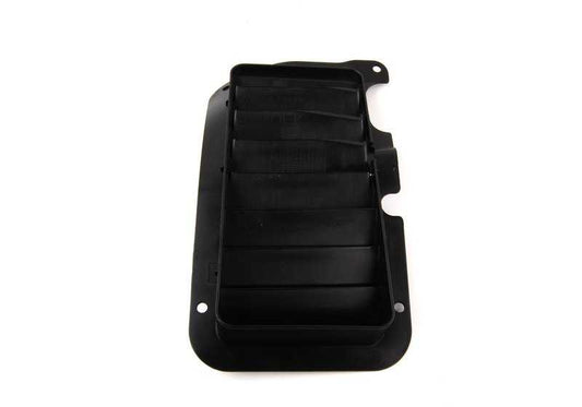 Conducto aireado para radiador de aceite derecho OEM 51717161436 para BMW E90, E90N, E91, E91N, E92, E92N, E93, E93N, E84. Repuesto original BMW.