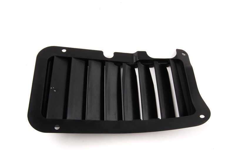 Conducto aireado para radiador de aceite derecho OEM 51717161436 para BMW E90, E90N, E91, E91N, E92, E92N, E93, E93N, E84. Repuesto original BMW.