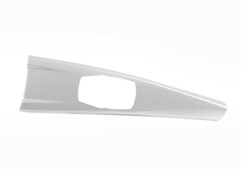Embellecedor aluminio consola central OEM 51168064245 para BMW Serie 3 {F30, F30N, F31, F31N, F34, F34N, F35, F35N} y Serie 4 {F32, F32N, F36, F36N}. Original BMW.
